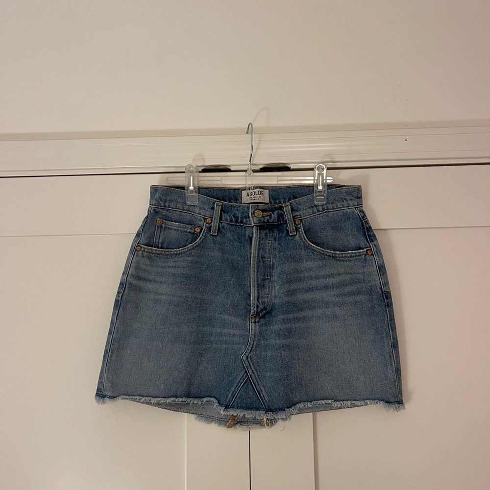 Agolde Denim Skirt